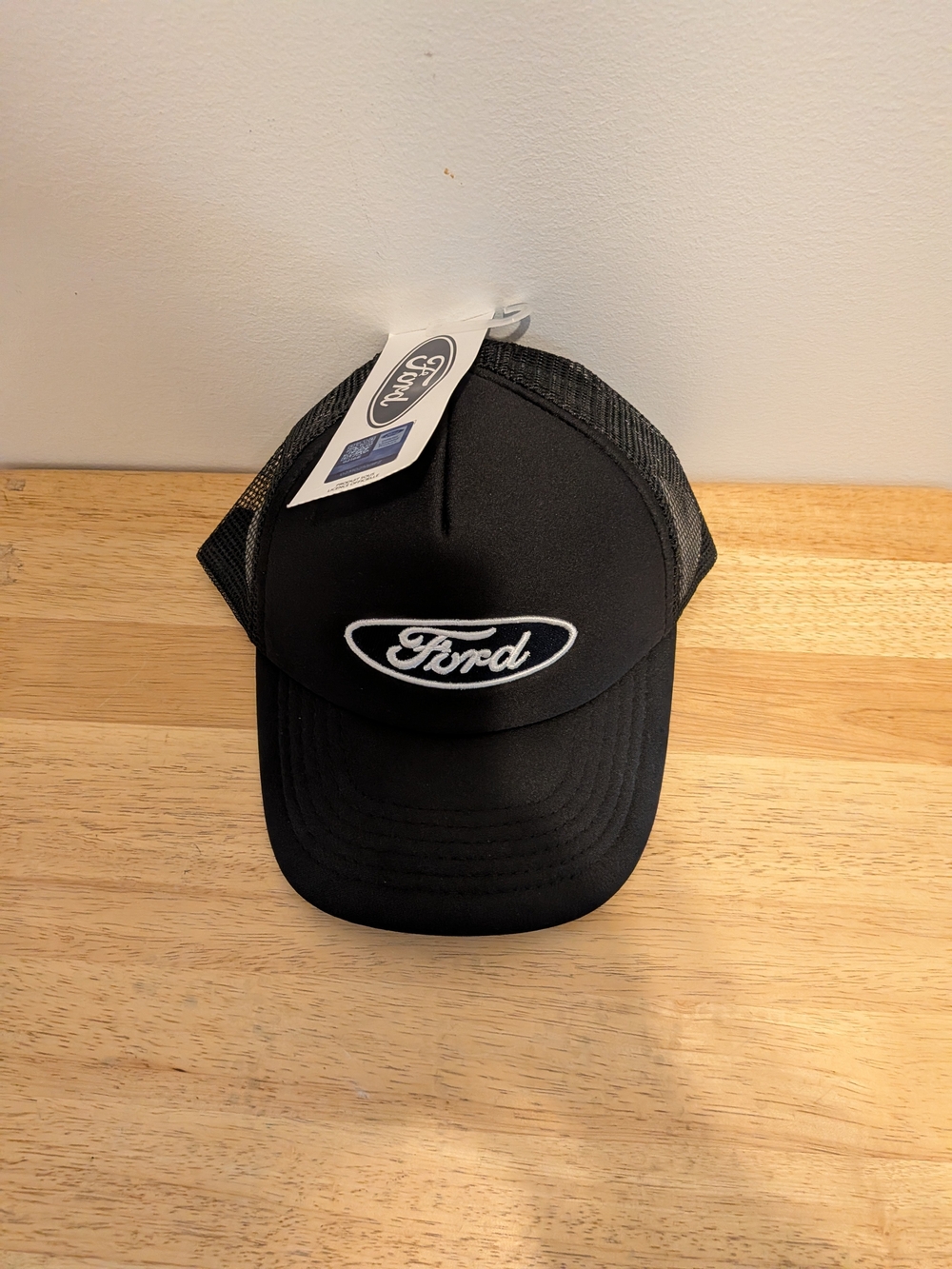 Ford Black Mesh Logo Cap